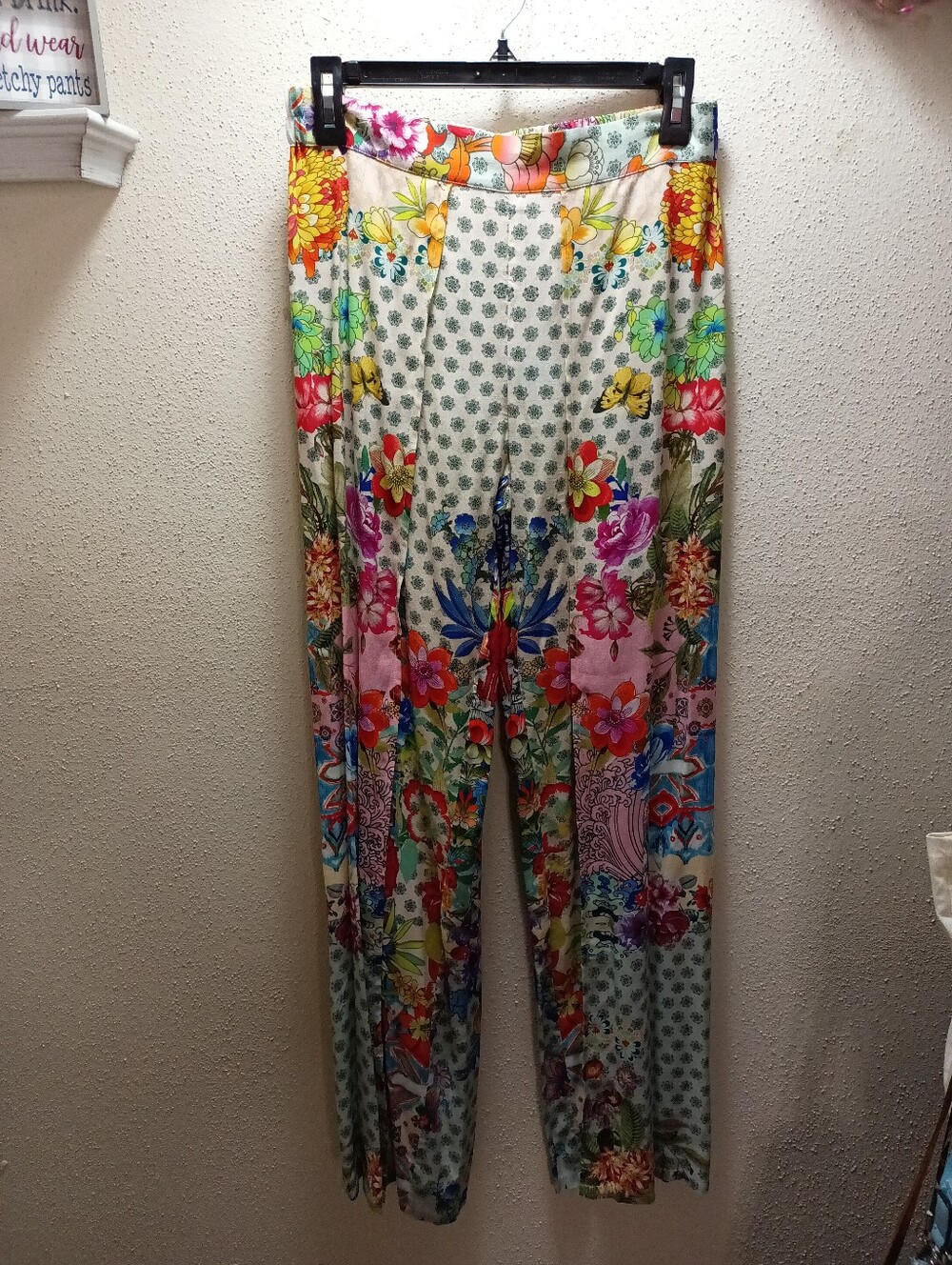 Johnny Was California Wrap Pants Size XS NWT Waist 14 Inseam 32